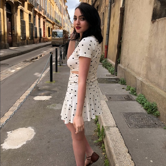 Parisian Polka Dot Dress - Picture 2 of 3